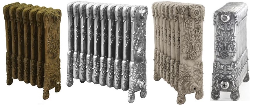 Available to Buy Carron New Chelsea Ornate and Patterned Cast Iron Reproduction Traditional Radiators Made by Carron ideal for Period Homes