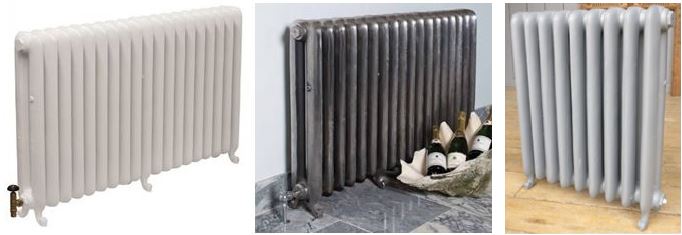 View and Buy Duchess 2 Column Cast Iron Radiators Made by Carron to Your Custom Sizes and Finishes are Ideal for Traditional Victorian and Contemporary Homes