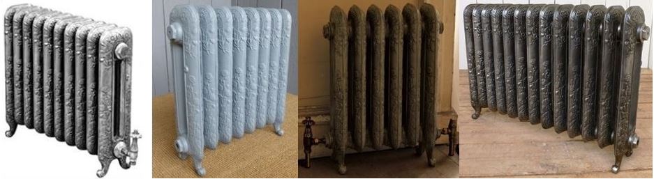 Buy and View Carron Daisy Cast Iron Column Radiators that are 595mm tall from UKAA in our Range of Finishes Perfect for Victorian Homes and Houses