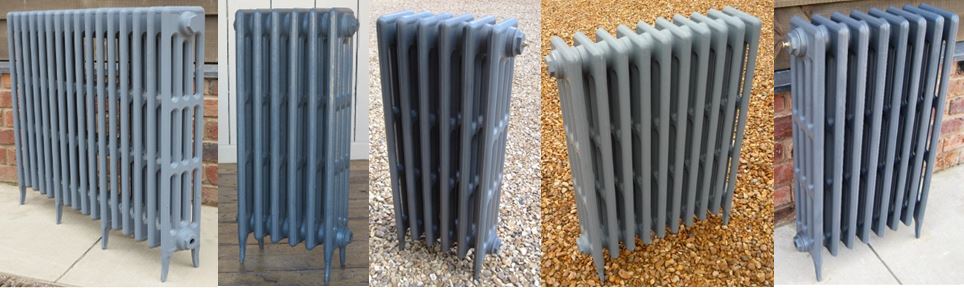 Buy Victorian Style Cast Iron Radiators Made by Carron to Your Custom Sizes and Finishes are Available to Buy from our Showroom in Staffordshire or Online