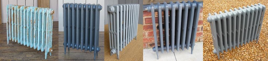 Buy 4 Column Victorian Style Cast Iron Radiator Made by Carron to Your Specific Requirements such as Sizes and Finishes are Available to View and Buy Online