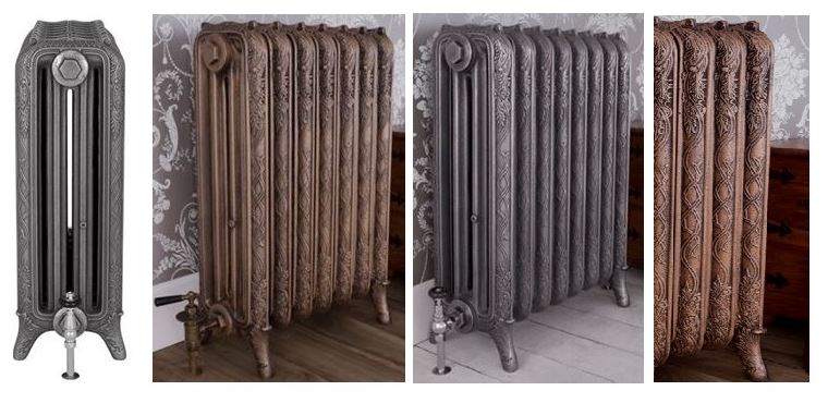 View and Purchase Traditional Cast Iron Radiators in a Ribbon Style Made by Carron to Your Custom Sizes From our Showroom or Online