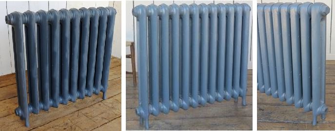 Buy Old Fashioned Cast Iron Radiators in the Princess Design Made by Carron to Your Custom Sizes & Paint Finishes are Perfect for Kitchens and Bathrooms