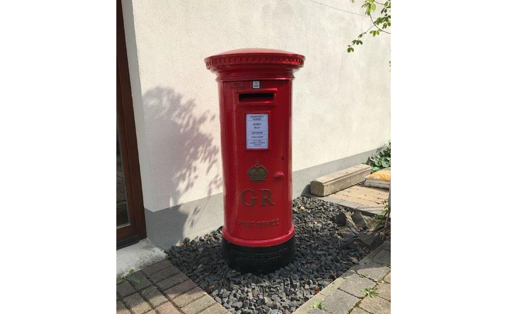 Here at UKAA we have in stock a large selection of original Royal Mail wall mounted post boxes and pillar boxes that can be shipped anywhere in the world. For more information please visit our website or call us on 01543 222923