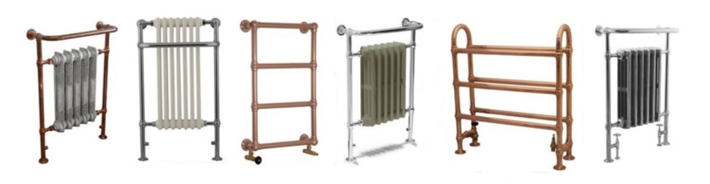 UKAA supply Carron bathroom towel rails in chrome,copper or nickel finish