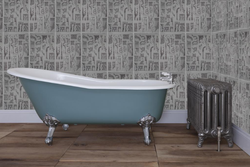 At UKAA we sell traditional cast iron baths with a vitreous enamel interior. Each bath can be spray painted in the colour of your choice